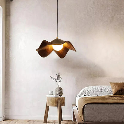 Blumen Muster Pendelleuchte - Hängelampe mit verstellbarem Kabel