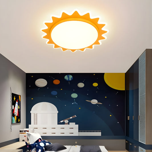 Deckenleuchte in Sonnenform für Kinder – LED-Deckenlampe zur Direktmontage