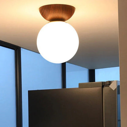 Deckenleuchte mit Kabel – Pendel- oder Flachmontageinstallation