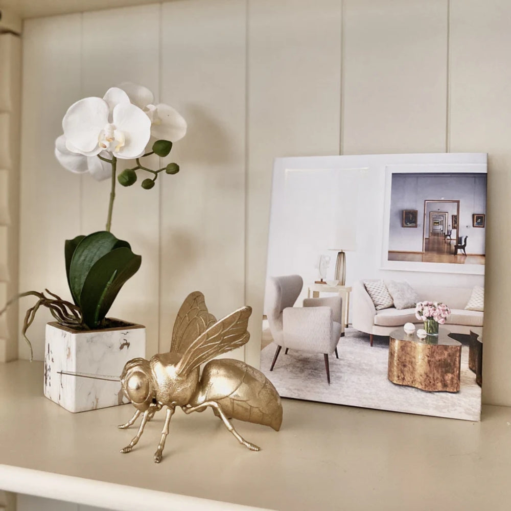 Dekorative Bienenfigur - Einzigartiges strukturiertes Design für Ihr Zuhause