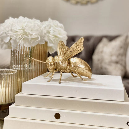 Dekorative Bienenfigur - Einzigartiges strukturiertes Design für Ihr Zuhause