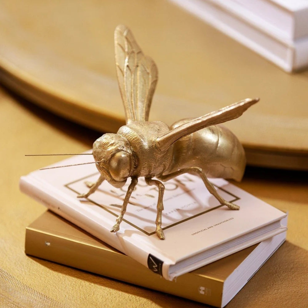 Dekorative Bienenfigur - Einzigartiges strukturiertes Design für Ihr Zuhause