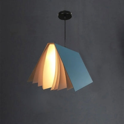 Dekorative Buch-Pendelleuchte – 1-Flammige Verstellbare Deckenleuchte