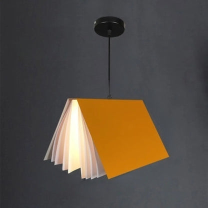 Dekorative Buch-Pendelleuchte – 1-Flammige Verstellbare Deckenleuchte