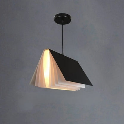 Dekorative Buch-Pendelleuchte – 1-Flammige Verstellbare Deckenleuchte