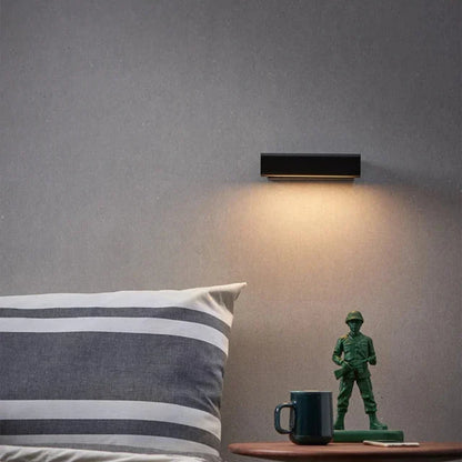 Dimmbare LED-Wandleuchte - Lineares Licht mit warmem Umgebungslicht