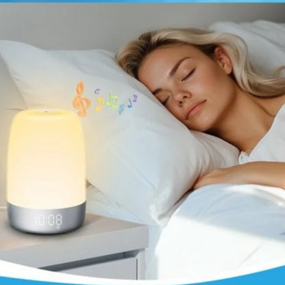 Dimmbarer Lichtwecker - wiederaufladbar mit mehreren Tonoptionen