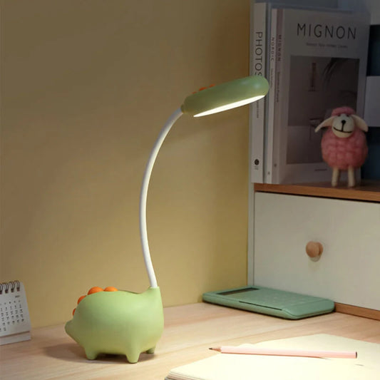 Dinosaurier-LED-Tischlampe – Sanftes, augenfreundliches Licht für Zuhause