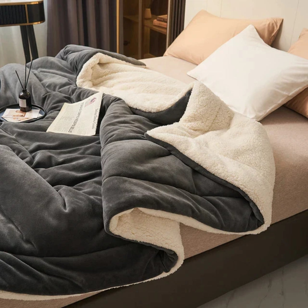 Doppelseitige Winterdecke – Zweiseitiges Design für Schlafzimmer und Wohnzimmer