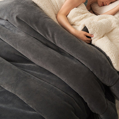 Doppelseitige Winterdecke – Zweiseitiges Design für Schlafzimmer und Wohnzimmer