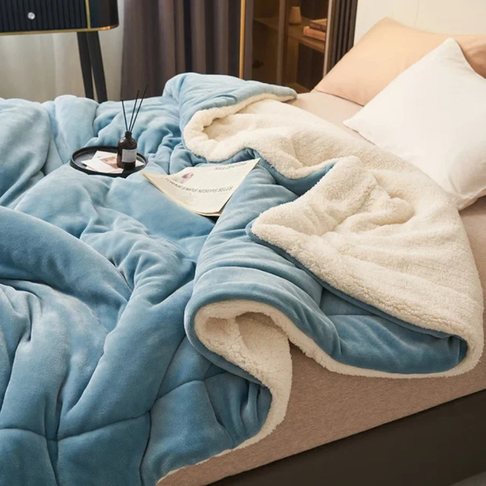 Doppelseitige Winterdecke – Zweiseitiges Design für Schlafzimmer und Wohnzimmer