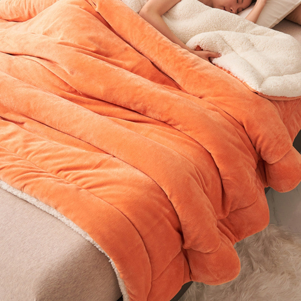 Doppelseitige Winterdecke – Zweiseitiges Design für Schlafzimmer und Wohnzimmer