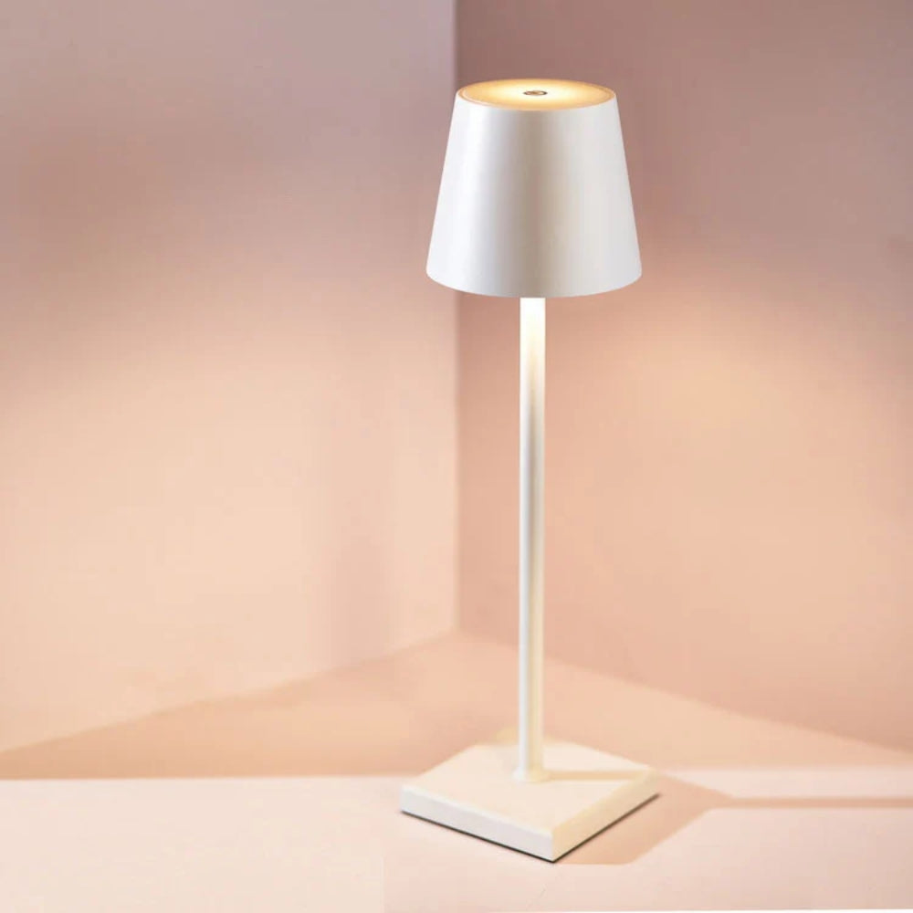 Drahtlose LED-Tischlampe – Touch-Steuerung & Tragbar Für Drinnen und Draußen