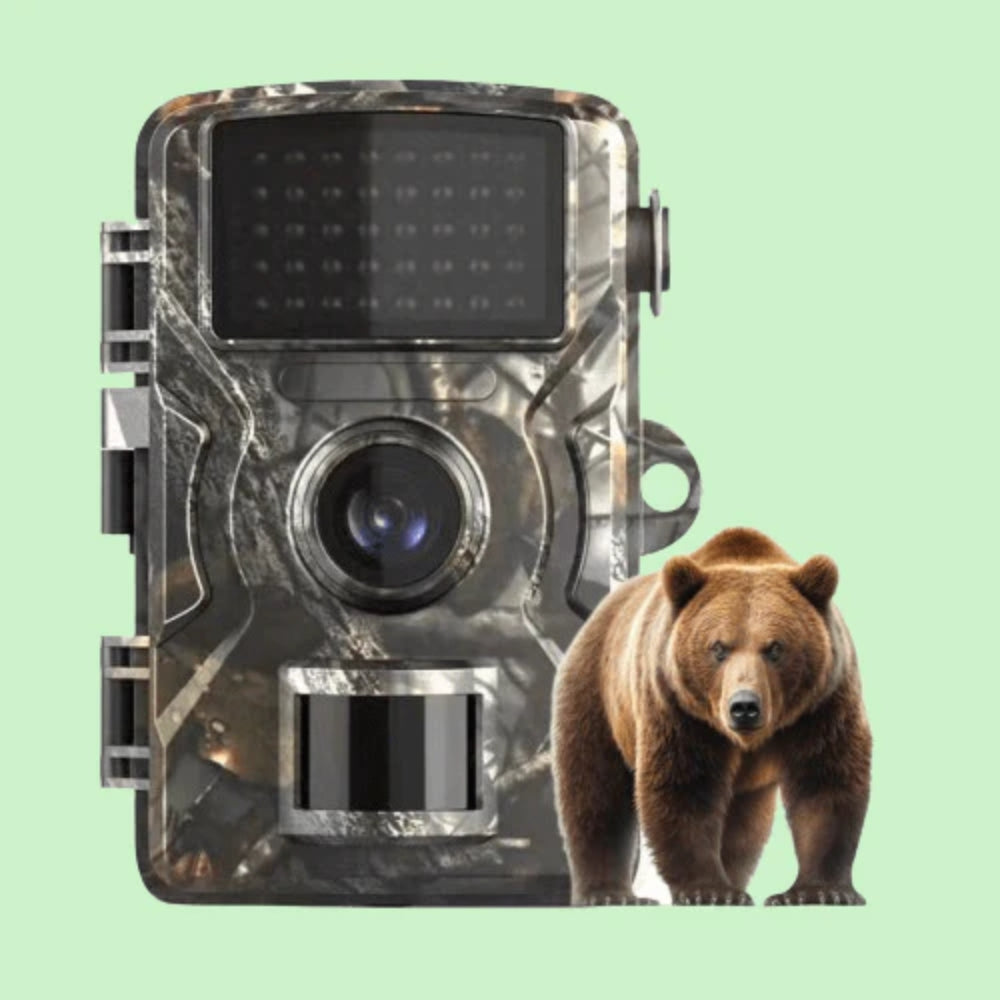 Draußen-Wildtiere-Kamera - Nachtsicht-Sensor mit 16MP Fotos und 1080p Video