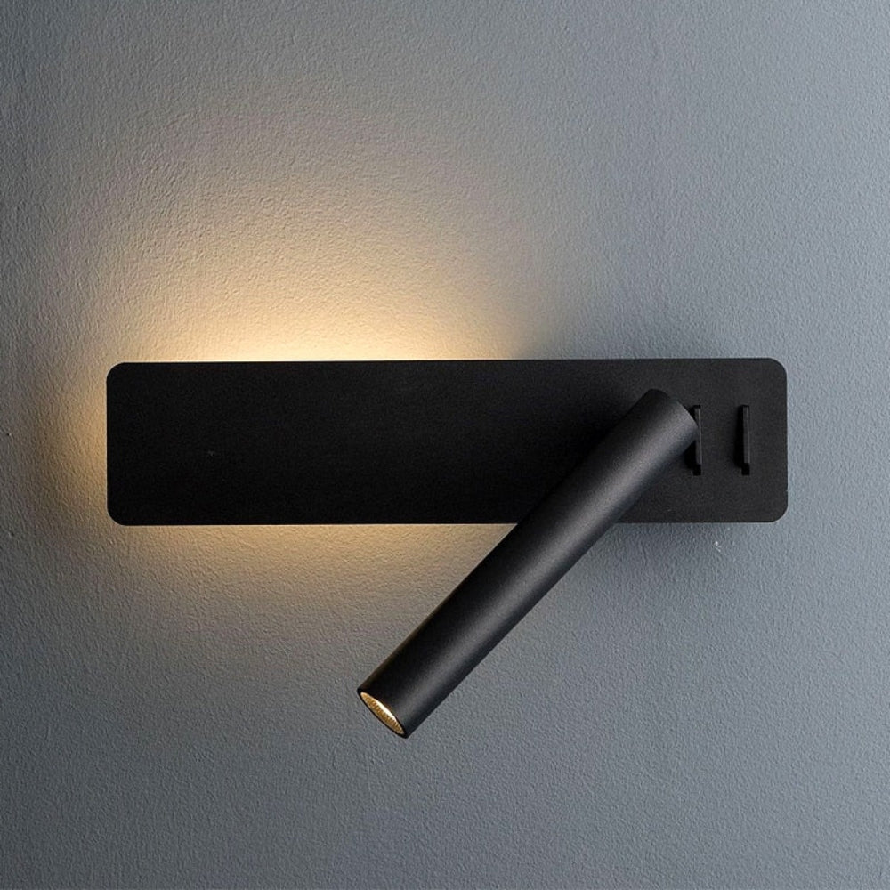 Drehbare LED-Lesewandleuchte – 360° schwenkbare Nachttischlampe
