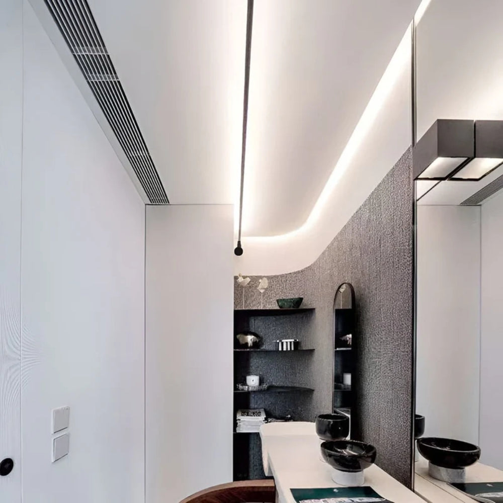 Drehbare Skyline Linear LED-Deckenleuchte - Einstellbare Beleuchtung