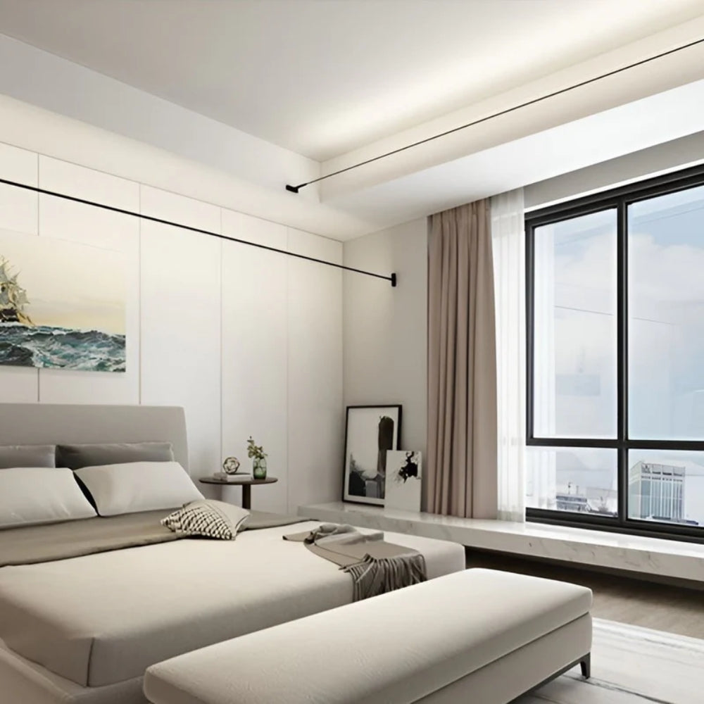 Drehbare Skyline Linear LED-Deckenleuchte - Einstellbare Beleuchtung