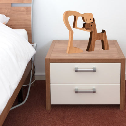 Einzigartige nordische Hundestatuen - Dekofiguren für Heim und Büro