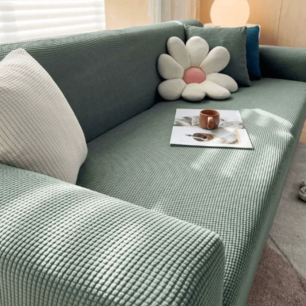 Elastischer Sofabezug – Rutschfest und Pflegeleicht