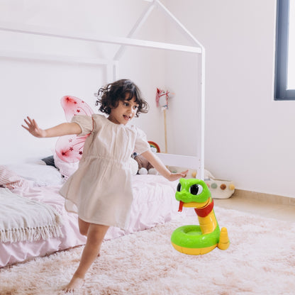 Elektrische Klapperschlange-Herausforderung – Hand-Augen-Koordination-Spiel für Kinder