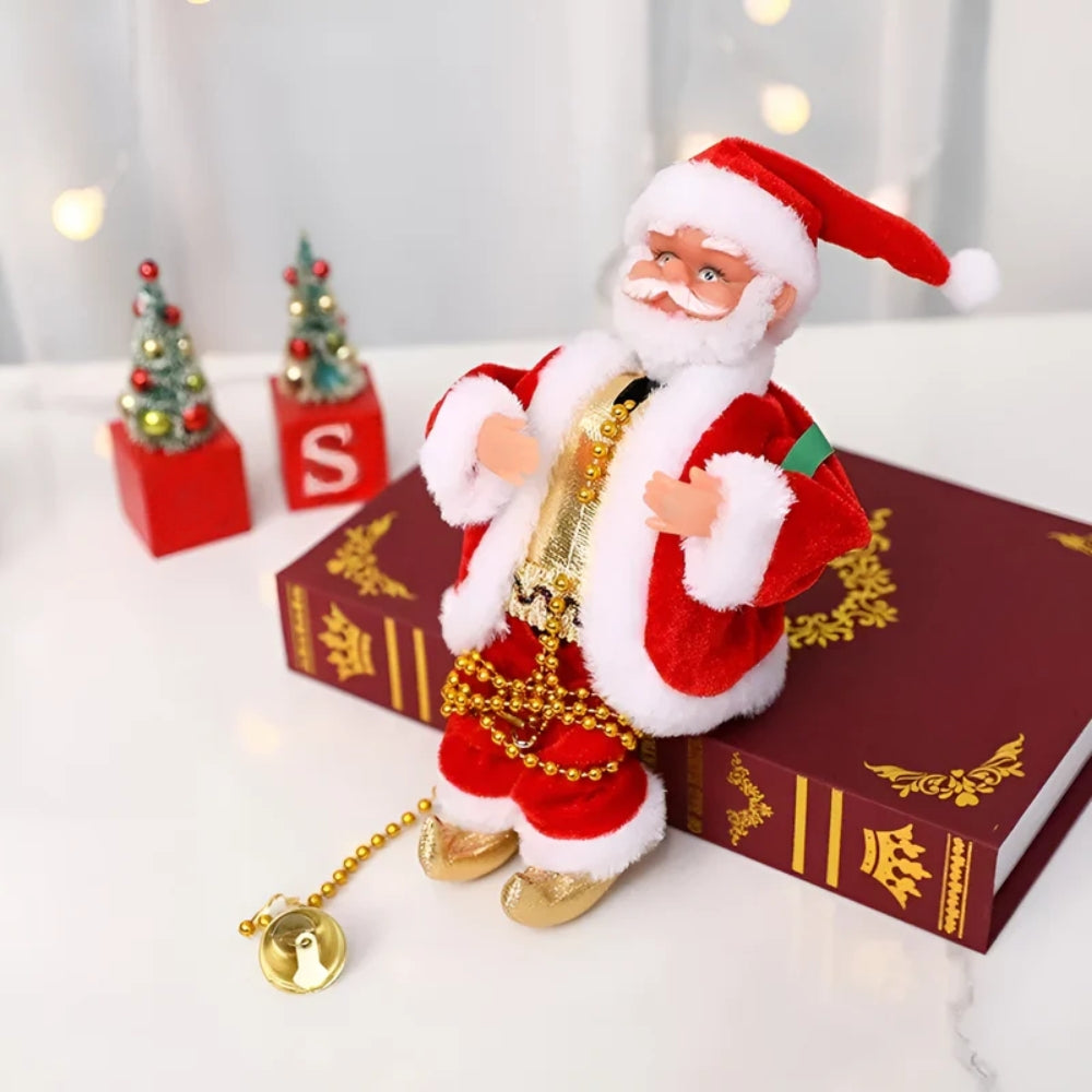 Elektrischer Kletternder Seil-Santa – Festliche Weihnachtsdekoration mit Bewegung