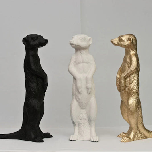 Erdmännchen Dekofigur - Einzigartige Tiersymbolik für Ausstellungsräume