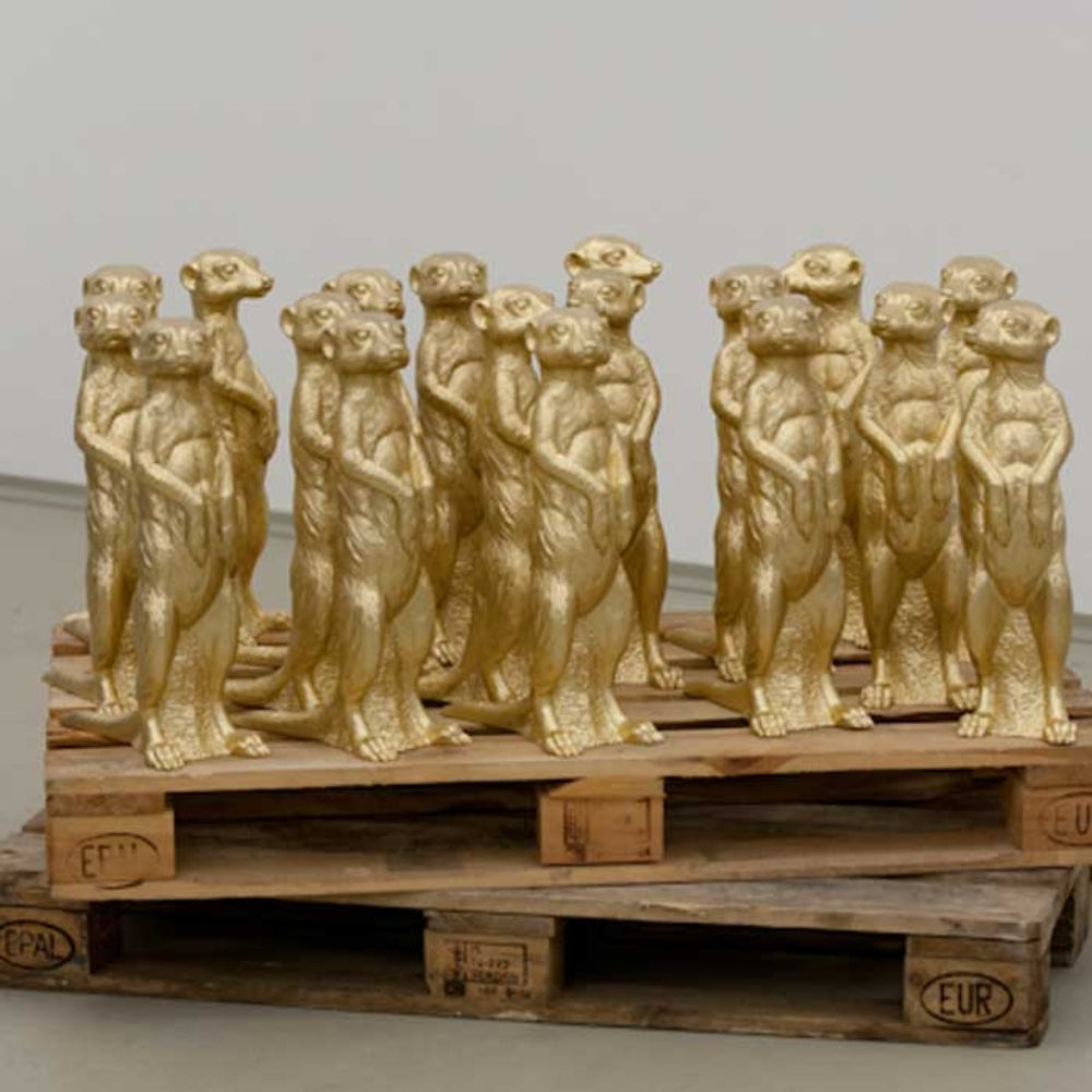 Erdmännchen Dekofigur - Einzigartige Tiersymbolik für Ausstellungsräume
