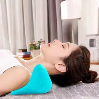 Ergonomische Nackenkissen - Dehnung und Entspannung