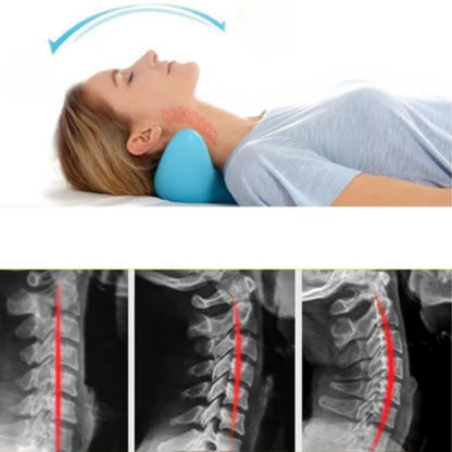 Ergonomische Nackenkissen - Dehnung und Entspannung