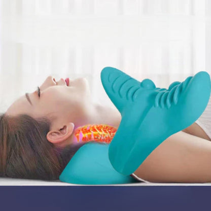 Ergonomische Nackenkissen - Dehnung und Entspannung