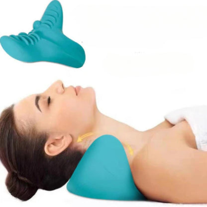 Ergonomische Nackenkissen - Dehnung und Entspannung