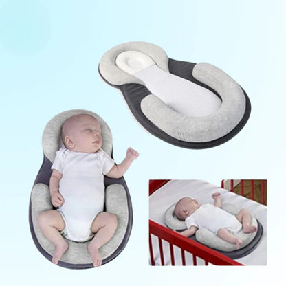 Ergonomisches Liegekissen für Neugeborene - Rückenschlaf und Komfort für Babys