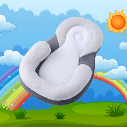 Ergonomisches Liegekissen für Neugeborene - Rückenschlaf und Komfort für Babys