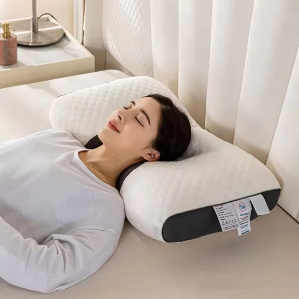 Ergonomisches Nackenkissen aus Speicher-Schaum - Konturierter Komfort