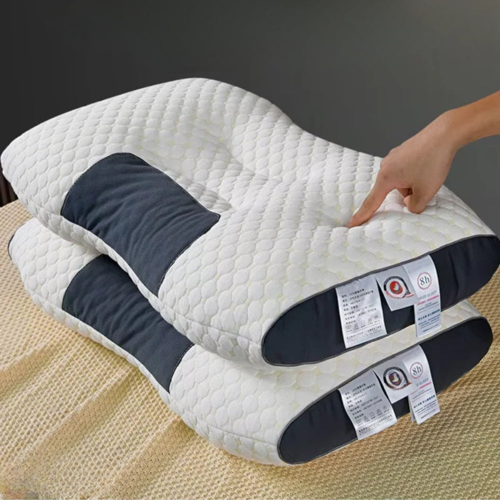 Ergonomisches Nackenkissen aus Speicher-Schaum - Konturierter Komfort