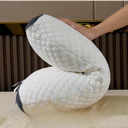 Ergonomisches Nackenkissen aus Speicher-Schaum - Konturierter Komfort