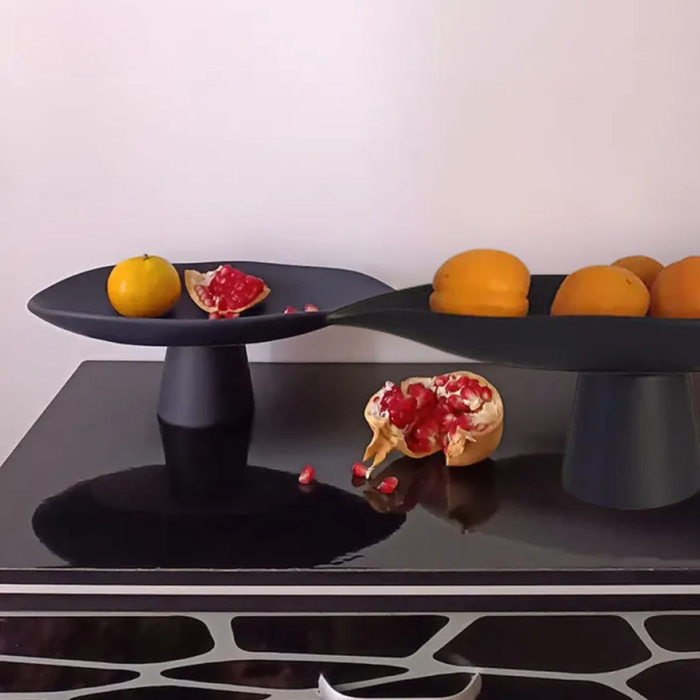 Erhöhte Design-Obstschale - skulpturaler Akzent für den täglichen Gebrauch