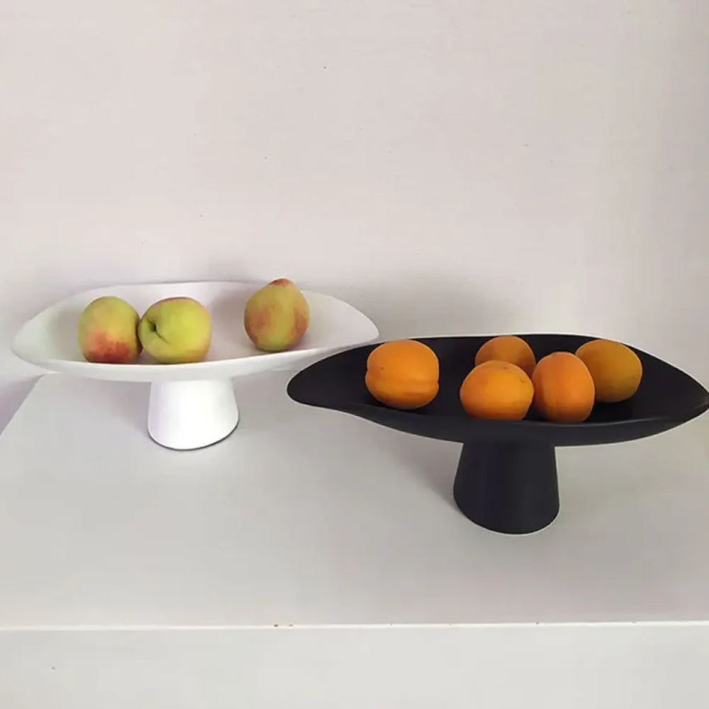 Erhöhte Design-Obstschale - skulpturaler Akzent für den täglichen Gebrauch