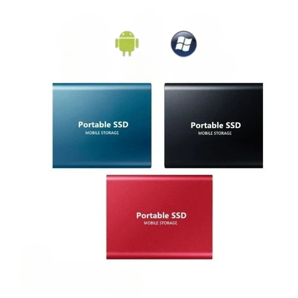 Externe Hochgeschwindigkeits-SSD - schneller Dateispeicher für Laptop und Desktop