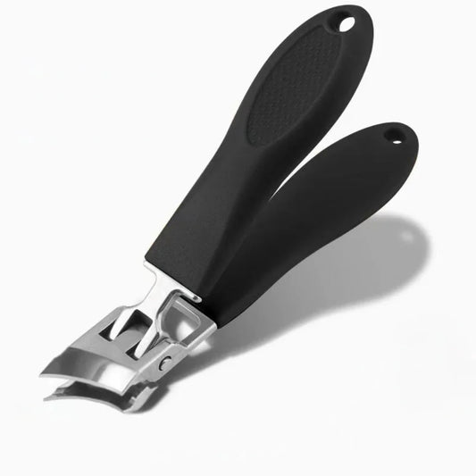 Extra Breiter Nagelknipser für Dicke Nägel – Integrierter Spritzschutz