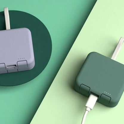 Faltbare Strom Bank - leichtes tragbares Ladegerät mit 4000mAh