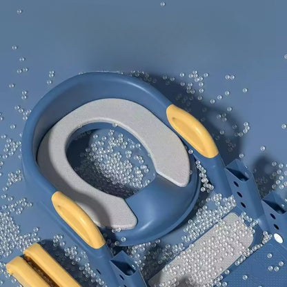 Faltbare Töpfchentrainingsleiter - Kleinkind-Toilettensitz mit Kletterstufen für Kinder