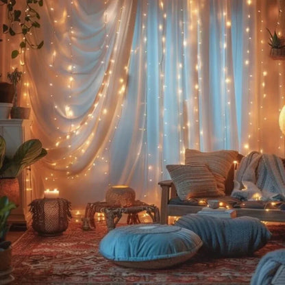 Fee Vorhang Lichter - Lichtpaneel für Innen und Außen