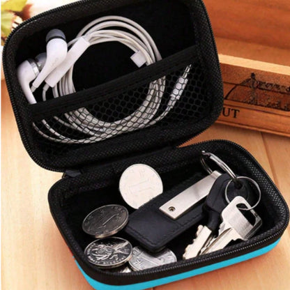 Festplatten-Schutzhülle - kratzfest mit Kabeltasche