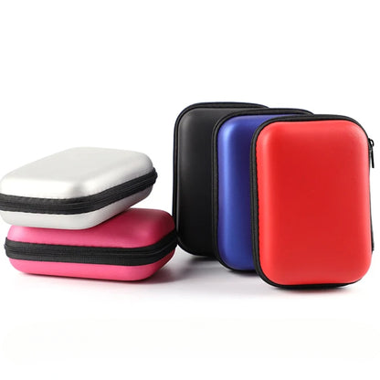 Festplatten-Schutzhülle - kratzfest mit Kabeltasche