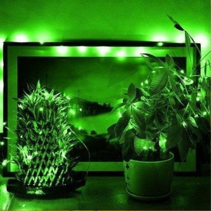 DIY-Flaschenlichter - batteriebetriebene Lichterkette für romantisches Glühen