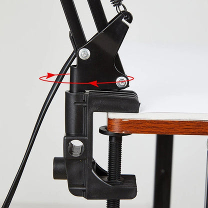 Flexible LED-Tischlampe – Verstellbarer Arm mit Druckschaltersteuerung