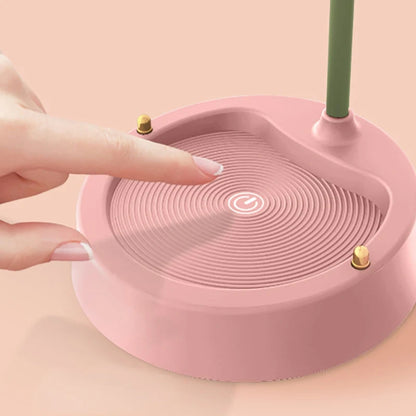 Flicker LED-Tischlampe – Wiederaufladbares Touch-Licht für das Schlafzimmer