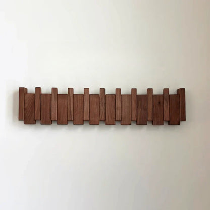 Garderobenhaken aus Holz - Kreatives Piano-Design für Flure und Eingangsbereiche