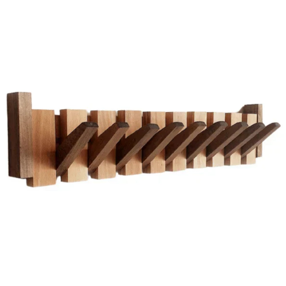 Garderobenhaken aus Holz - Kreatives Piano-Design für Flure und Eingangsbereiche